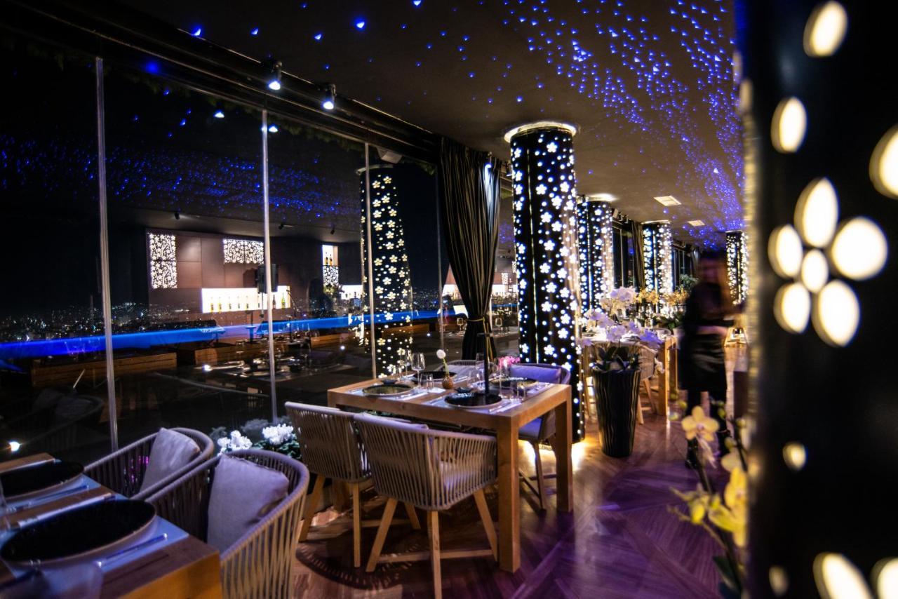 Arka Art Hotel Tiranë Ngoại thất bức ảnh The interior of the restaurant