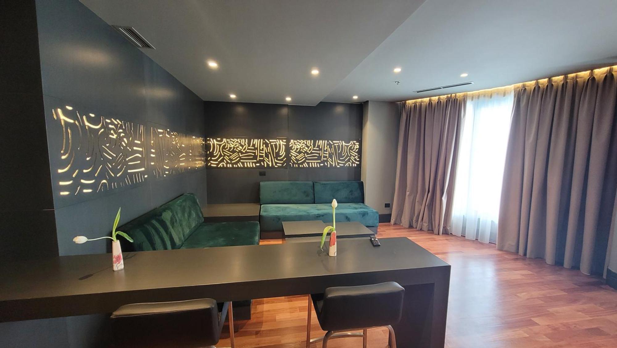 Arka Art Hotel Tiranë Ngoại thất bức ảnh The interior of the hotel